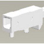 Connector Accessories Receptacle AirMax VS Guide Blade Housing Right Angle Zinc Alloy Chromate