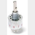 Rotary Switch SP3T 3-Pos 0.25A 125VAC 28VDC Solder