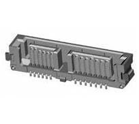 13 Pos Solar Power Connector, Right Angle, SMT, 1.5A, Gold/Tin