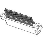 Conn Card Edge F 56 POS 2.54mm Wire Wrap ST Panel Mount