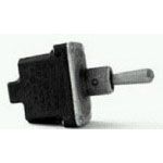 Switch Toggle ON OFF ON SPDT Round Lever Screw 20A 277VAC 250VDC 745.7VA Panel Mount with Threads Automotive