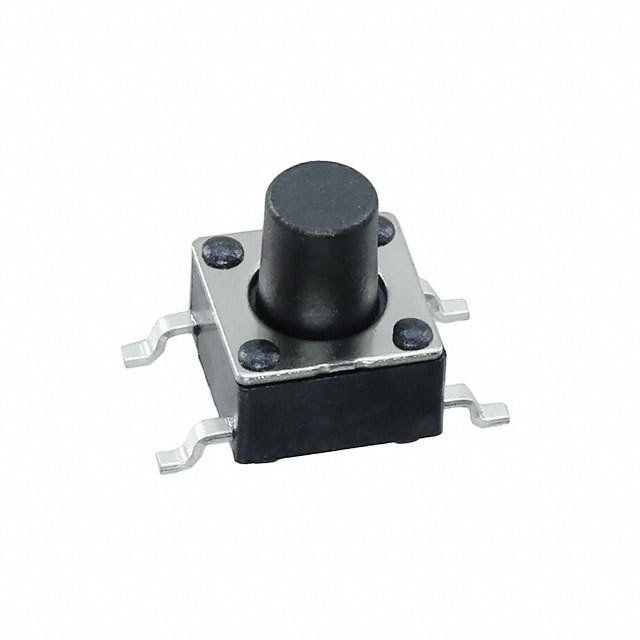 Tactile Switch 6mm SMD SPST 100gf 12VDC