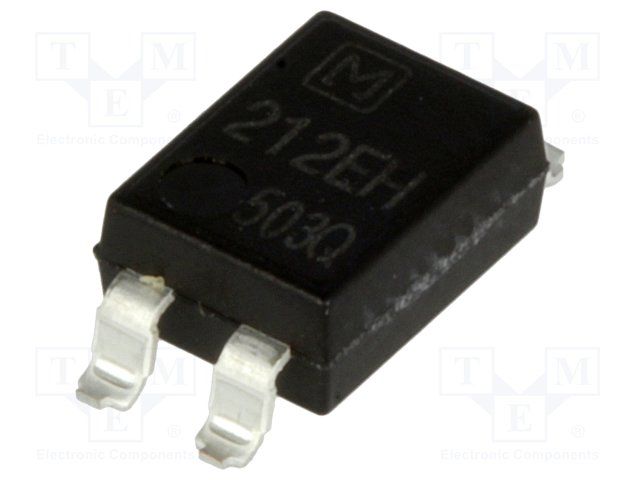 Relay SSR 50mA 1.5V DC-IN 0.55A 60V AC/DC-OUT 4-Pin DIP SMD Tube
