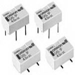 3V DC SPST Signal Relay, 1A, 125VAC, Through Hole
