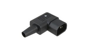 Mains Power Connector, 15A, 250VAC, Male, Screw Terminal, 3 Pos