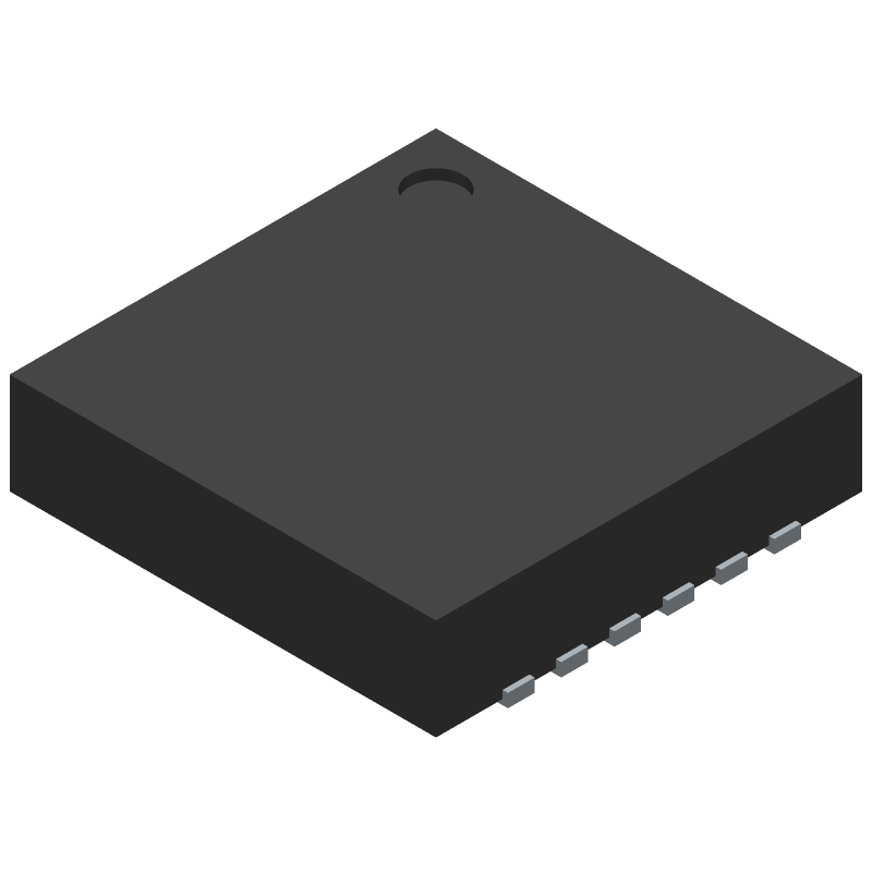 2-Ch Inductance to Digital Converter, 4.08ksps, 28-bit, 12-Pin WSON