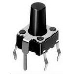 Tactile Switch, 6x6x7mm, 100gf, SPST, Through Hole, 12VDC