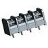 4 Pos 1 Row 300V 20A Through Hole Terminal Block