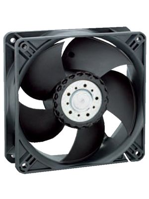 EBM PAPST 4414ML Axial Fan, Compact, Sleeve, 4400 Series, 24 VDC, 119 mm, 38 mm, 97.1 cu.ft/min, 2.72 m/min