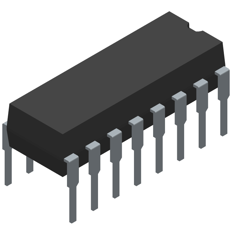 Analog Switch Quad SPST 16-Pin CDIP