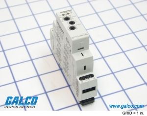 Time Delay Relay 240VAC/VDC 15A SPDT DIN Rail