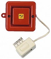 Red 3 Tone Electronic Sounder, 36  80 V ac, 106dB at 1 Metre