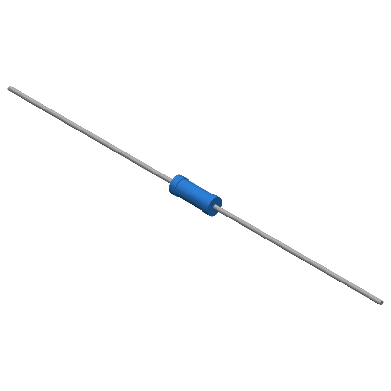 RESISTOR, THIN FILM, 0.6 W, 1 %, 50 ppm, 26700 ohm, THROUGH HOLE MOUNT, AXIAL LEADED, ROHS COMPLIANT
