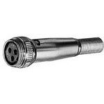 Conn Slim Line Connector M 2 POS Solder Lug ST Cable Mount 2 Terminal 1 Port