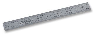 PEC TOOLS         262-006F             RULER, STEEL, METRIC/INCH