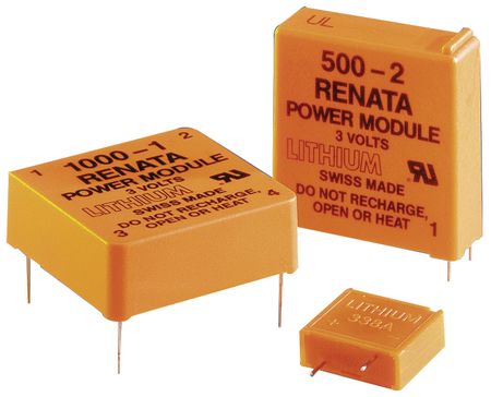 Button cell battery 3 V 235 mAh, 175-0B, Renata