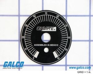 Rheostat and Tap Switch Hardware