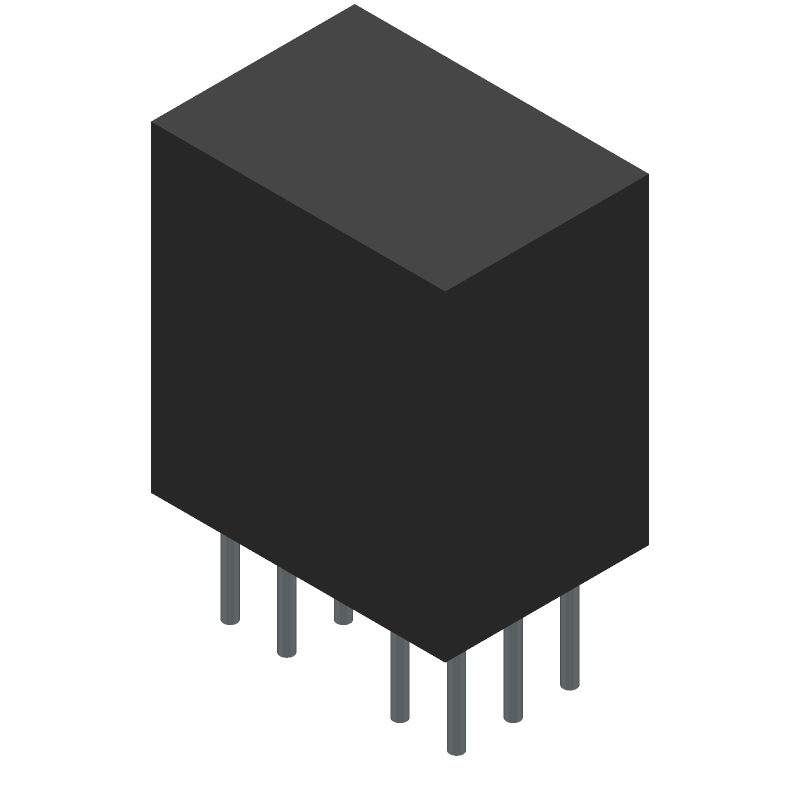 Switch Key 4PDT 0.1A 30VDC 1.76N PC Pins Thru-Hole
