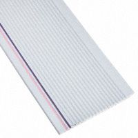 20C 28AWG 1.27mm Pitch Flat Ribbon Cable, PVC, 300V, 100ft