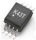 Logic IC Output Optocoupler, 1-Element, 5000V Isolation, 1MBps, SOP-8