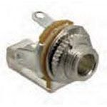 Conn 3.5MM Miniature Phone Jack F 3 POS Solder Lug RA Panel Mount 3 Terminal 1 Port