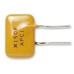 PTC Resettable Fuse 0.15A(hold) 0.3A(trip) 60VDC 40A 1.4W 8s 6Ohm Radial 13.5 X 6 X 12.6mm T/R