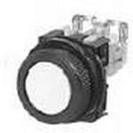 Switch Push Button N.C. SPST Flush Round Button Momentary Contact Screw Panel Mount