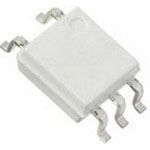 High Speed Logic Output Optocoupler, 1-CH, 5-Pin SOIC, 3750Vrms