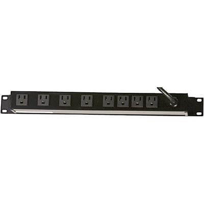 Suppresser,  Surge;  8;  6 ft.;  1;  Rack Mount;  Telephone and communication lines