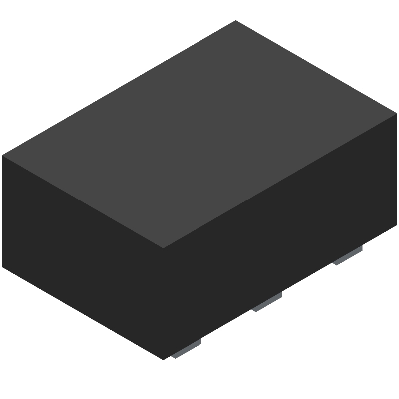 Dual 1.5pF 5.5V ESD Protection Diode, 1nA Leakage, 6-SON