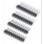 Conn Socket Strip SKT 33 POS 2.54mm Press Fit ST Thru-Hole