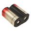 6V Lithium Manganese Dioxide Battery, 1.4Ah, Flat Termination