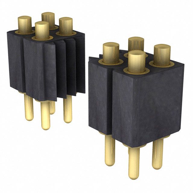 CONN SPRING LOAD 10POS DUAL PCB