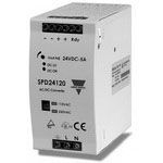 24V 5A 120W AC/DC Power Supply, DIN Rail Mount