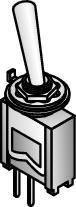 Toggle Switches SPDT ON-OFF-ON Standard Lever