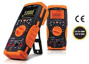 Multimeter digital TRMS AC+DC 50000 digits 1000 VAC 1000 VDC 10 ADC, U1253B, Keysight