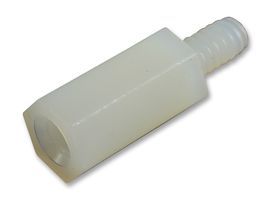 Nylon Hex Standoff M/F 6-32 THD 0.5" L