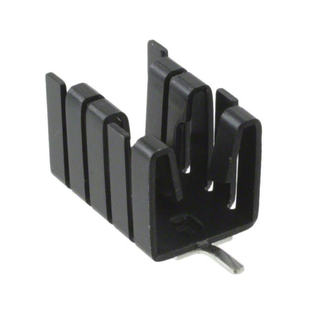 TO-220 Heatsink, Aluminum, Press-Fit, 8°C/W, Black