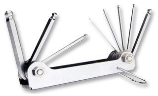 DURATOOL         D00601             HEXAGON KEY SET, METRIC, FOLDING, 8PC