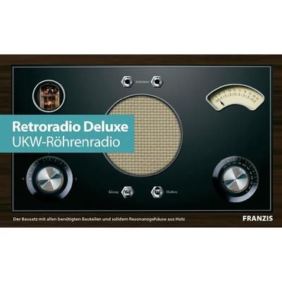 Franzis FM Valve Radio Deluxe 65096