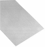 10 Cond 28AWG Flat Ribbon Cable, 1mm Pitch, Grey/Red, 150V