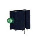 Single Color LED, Green, Diffused, T-1, 3mm