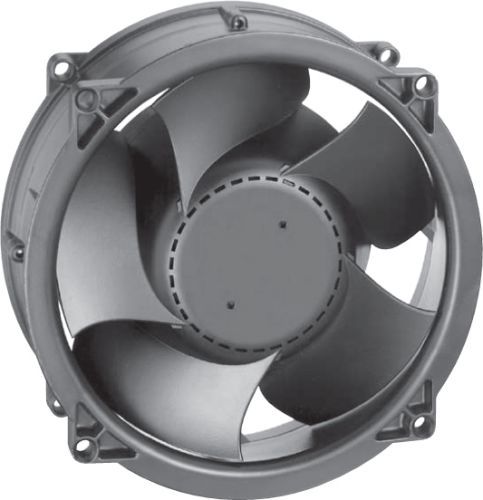 24V DC Axial Fan, 529.7CFM, 4550RPM, Ball Bearing