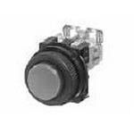 Switch Push Button N.C. SPST Extended Round Button Momentary Contact Screw Panel Mount