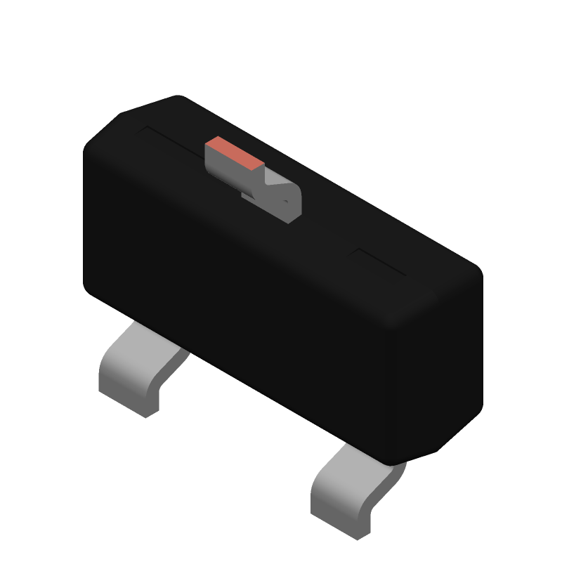 Trans Voltage Suppressor Diode, 200W, 24V V(RWM), Bidirectional, 2 Element, Silicon, TO-236AB