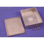 Aluminium Shielded Enclosure, IP54, Natural