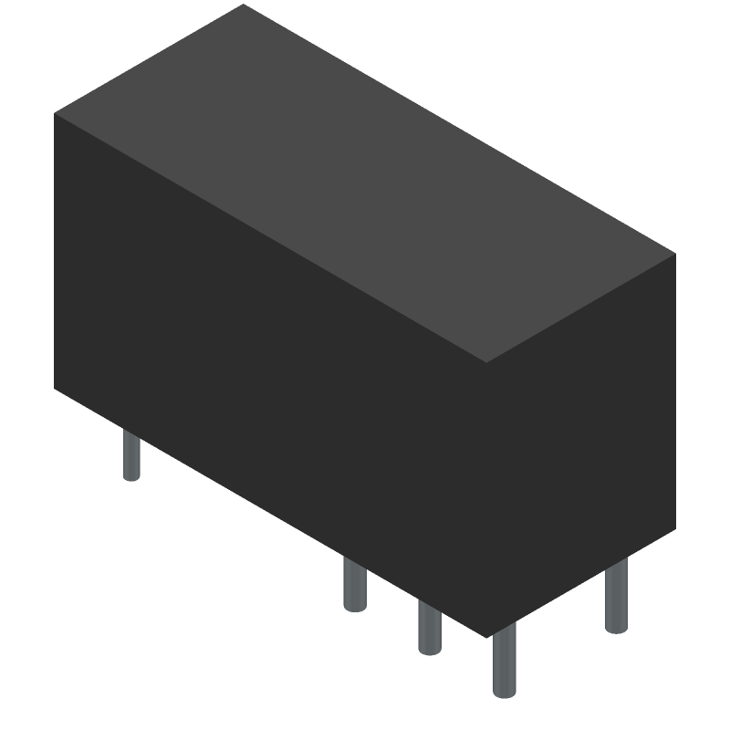 SPDT Power Relay, 16A, 24VDC Coil, Through Hole