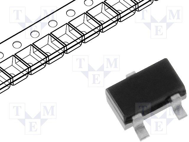 Hall Effect Latch IC, 20mA, 3V-24V, SOT-23, Digital Output