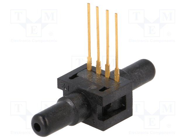 Differential Pressure Sensor, 100PSI, Analog Wheatstone Bridge, DIP