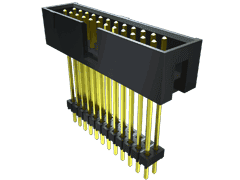 Elevated Shrouded Header, 20-Contact, 2-Row, 2.54mm Pitch, Through Hole Mount